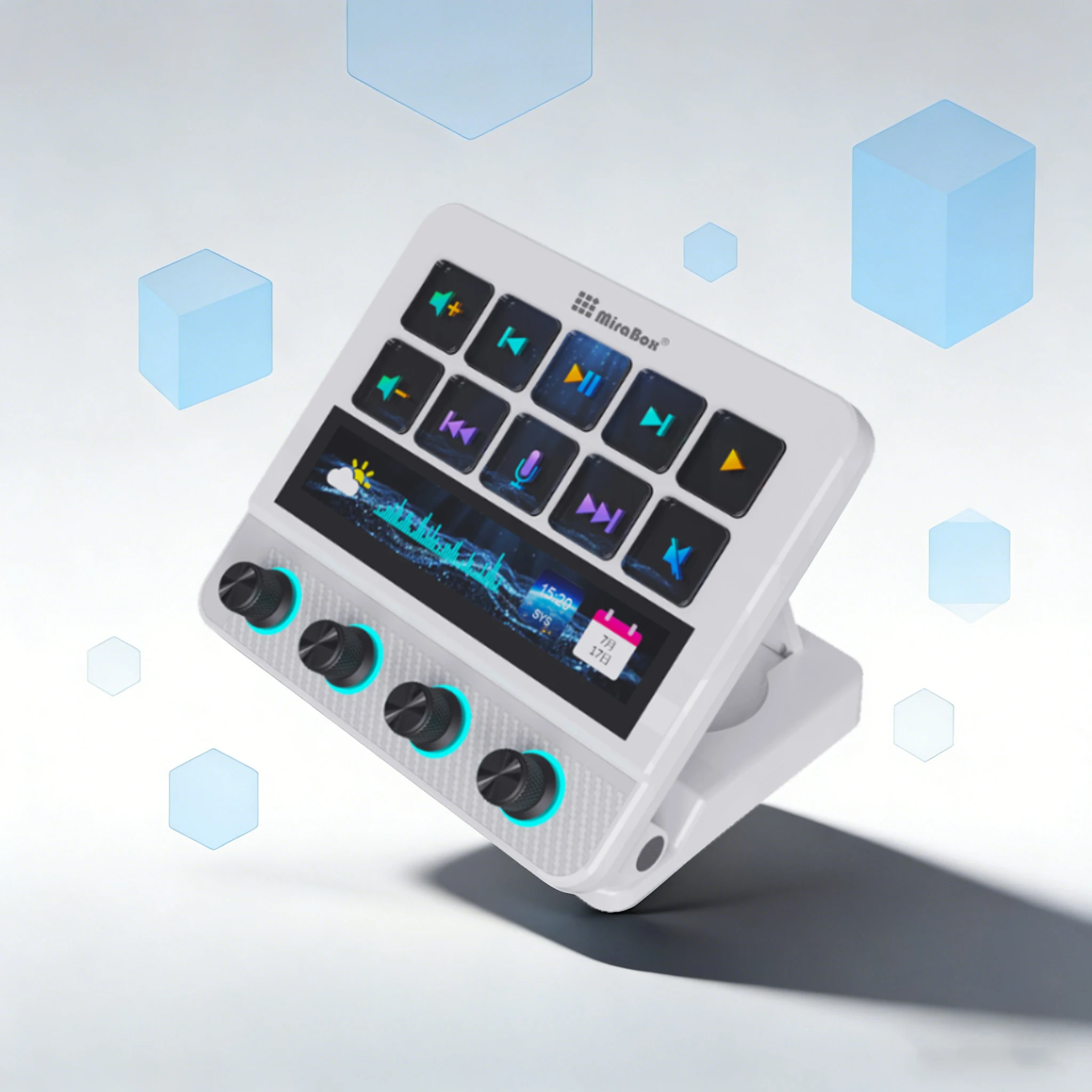 Mirabox MBox N4 Pro Stream Deck Streamdeck Deck Dock Mini Keyboard