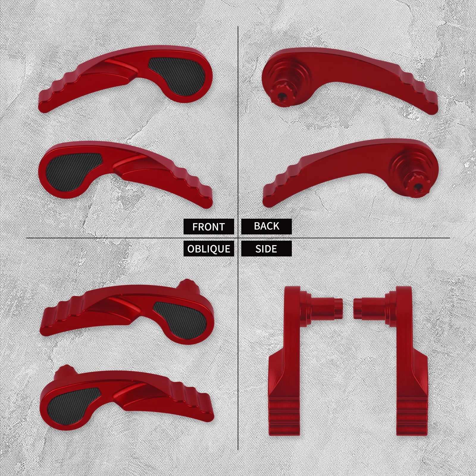 Motorcycle Saddlebag Latch Kit Lifter Saddle Bag Lid Latch Lever For Harley Touring Electra Street Glide Road King Ultra 2014-25
