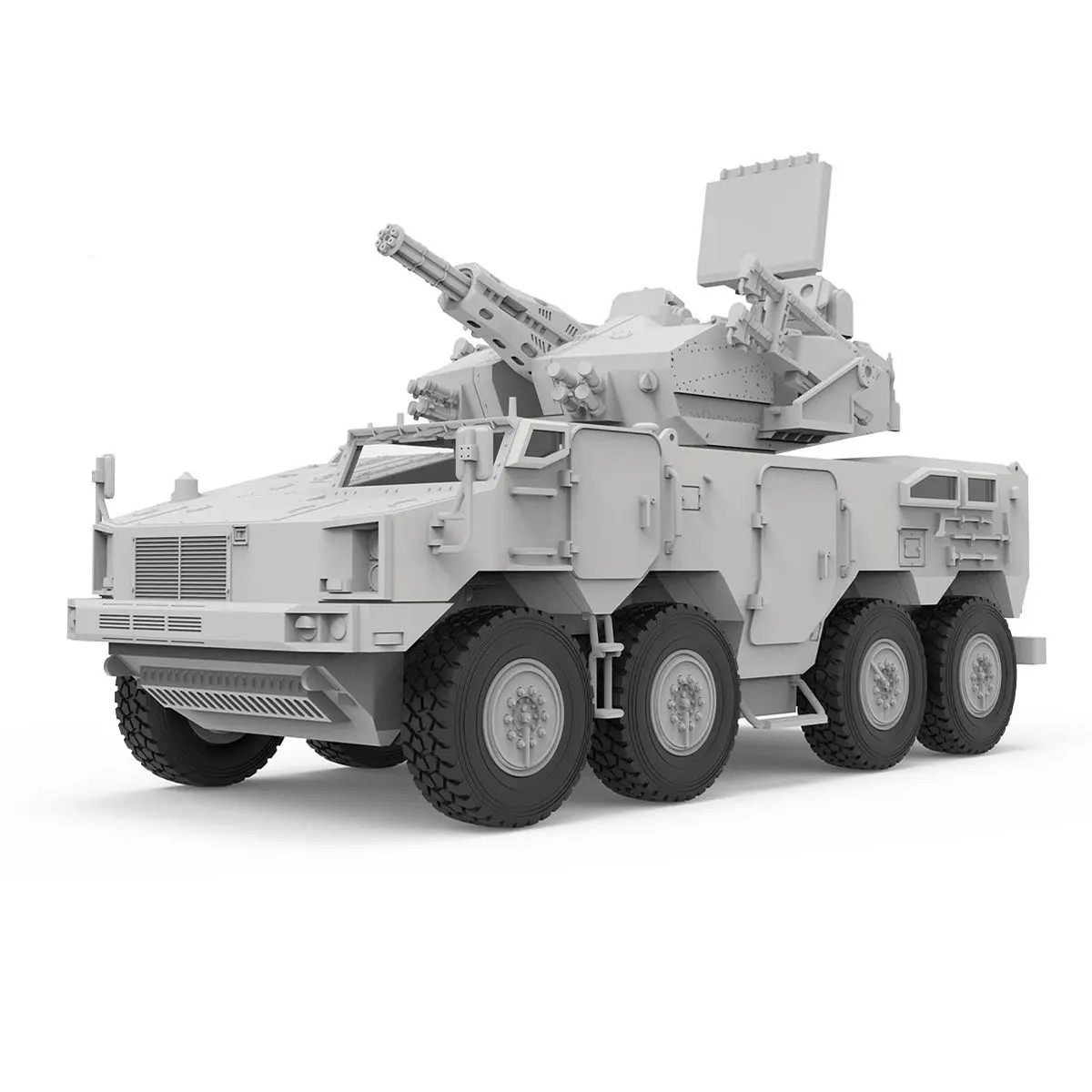 Presale 1/72 MENG Tank Militer Rakitan 72-018 Sistem Gabungan Senjata Rudal PLB625 Tiongkok Model Mainan Koleksi