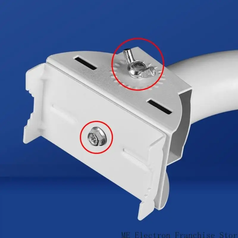 T5ea à prova ferrugem do suporte câmera externo flexível com ajuste flexível ângulo 120 °