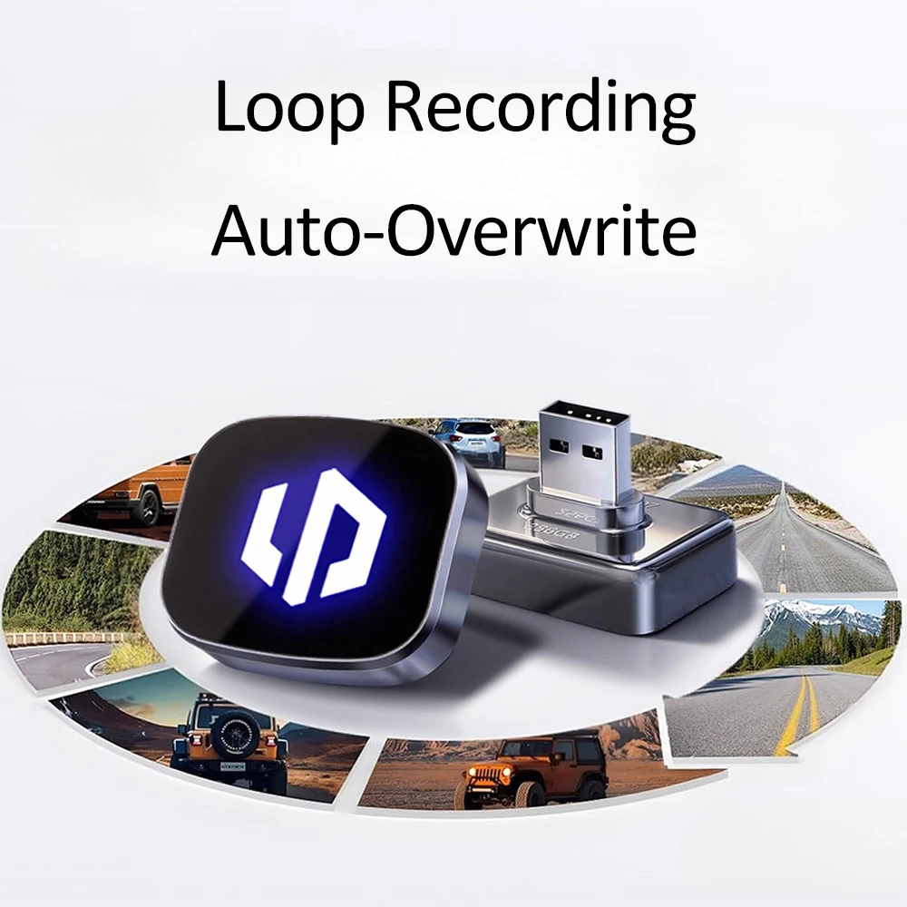 For Leapmotor C10 C11 B10 C16 B01 T03 Lafa5 Car Dash Cam DVR Recorder USB Flash Drive Sentry Mode High Speed Car Accessory - view 2