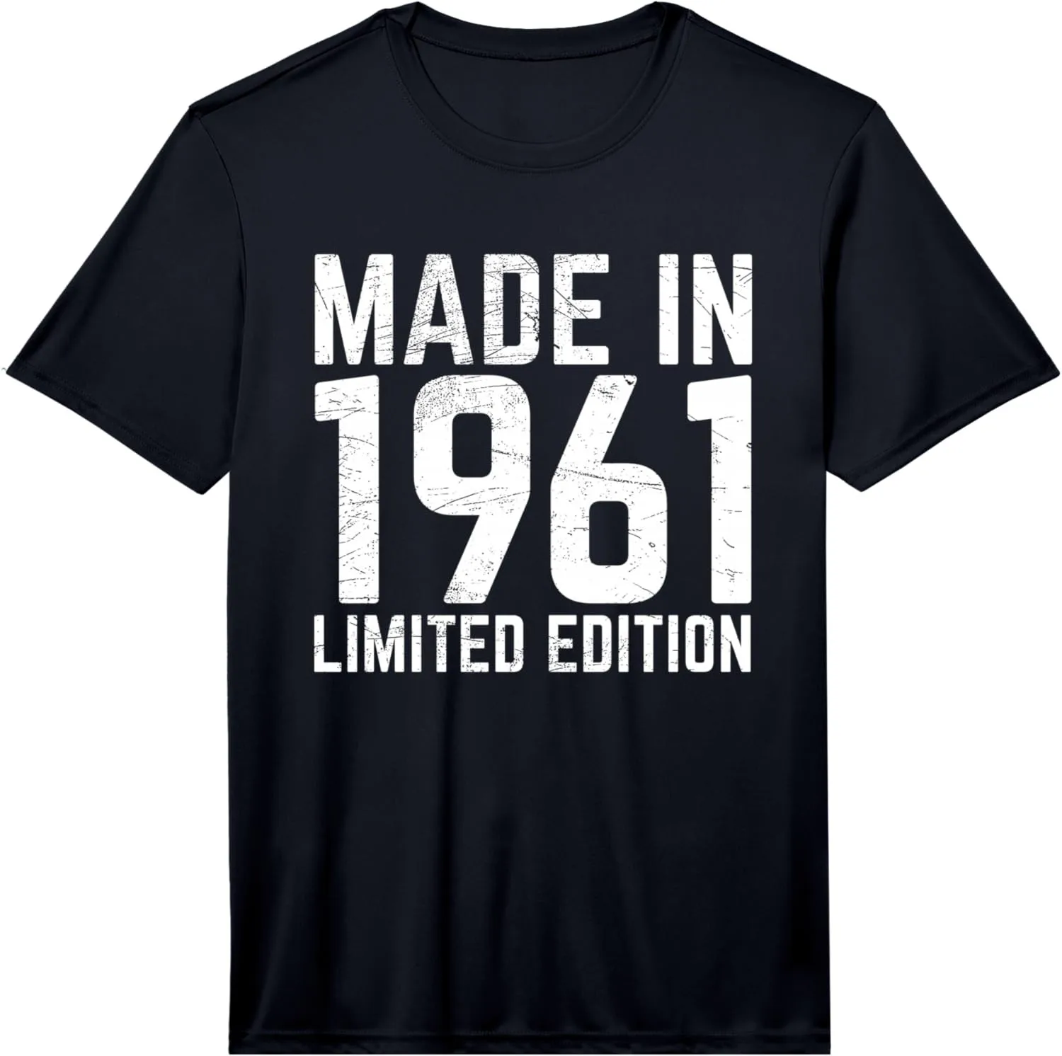 Awesome Since 1961 Year of Birth Birthday T-Shirt Personalized Clothing  Printed T-shirt Casual Mens Clothing Camisas Streetwear