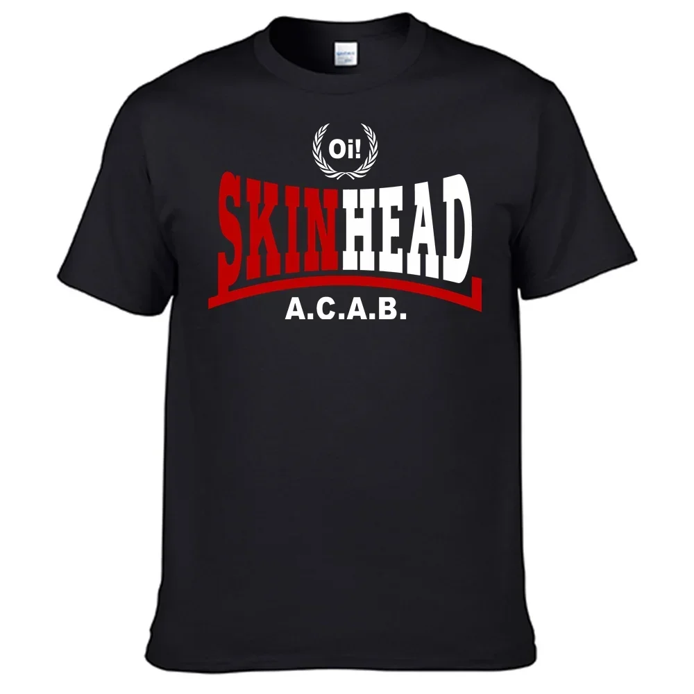 Oi Skinhead T Shirt 100% Cotton Shirt Tops N00