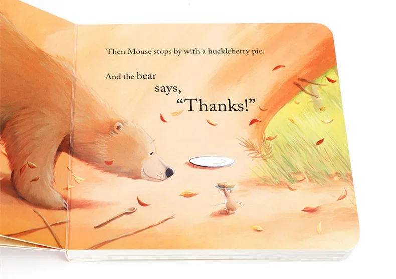 Bear Says Thanks, Karma Wilson Baby Children's books aged 1 2 3, English picture book 9781534474185