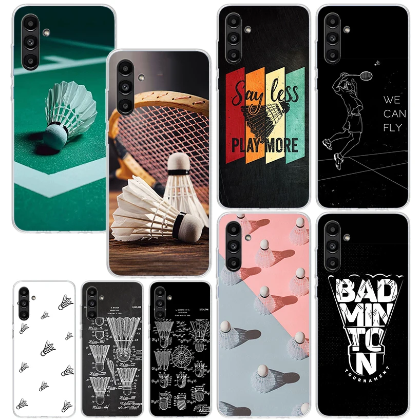 Coque de téléphone dehors Danemark minton pour Samsung Galaxy, A15, A25, A35, A55, A14, A24, A34, A54, A13, A23, A33, A53, A12, A22, A32, A52, A05S, A04S, A03S