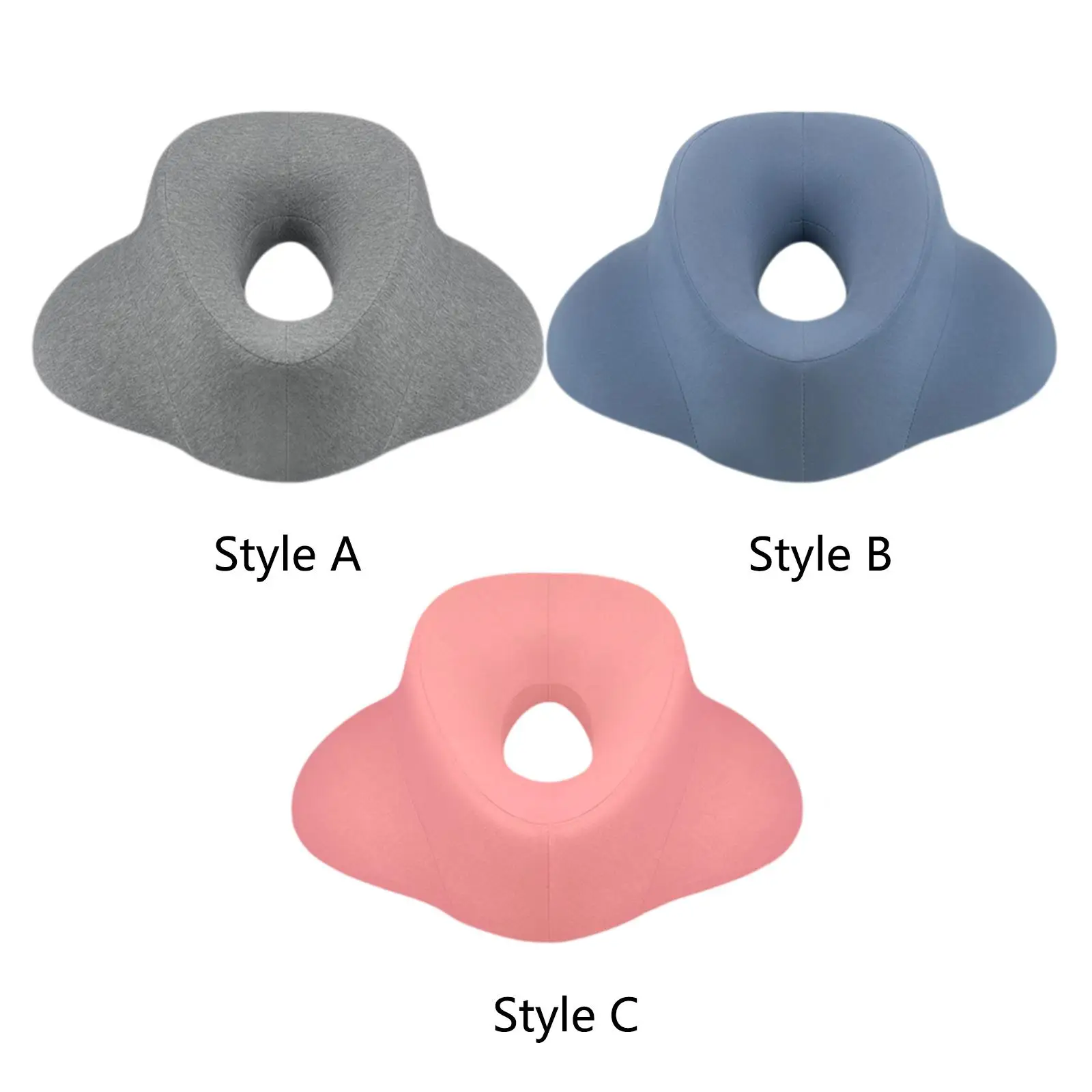 Face Down Pillow Prone Pillow Support Head Rest for Resting Napping Salon