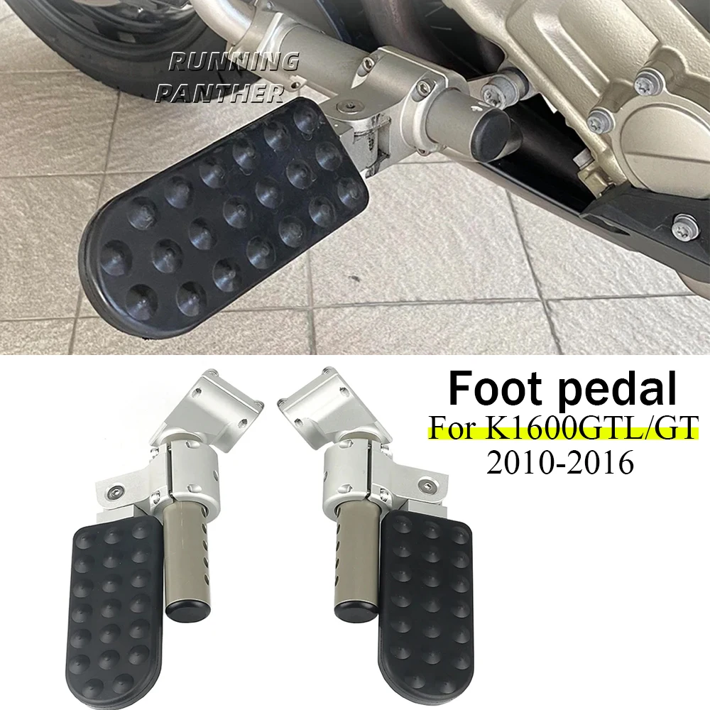 

For BMW K1600GTL K1600GT Motorcycle Accessories Adjustable Highway Pegs Foot Pedal Pegs Rest Engine Guard Bars Footrest Kits