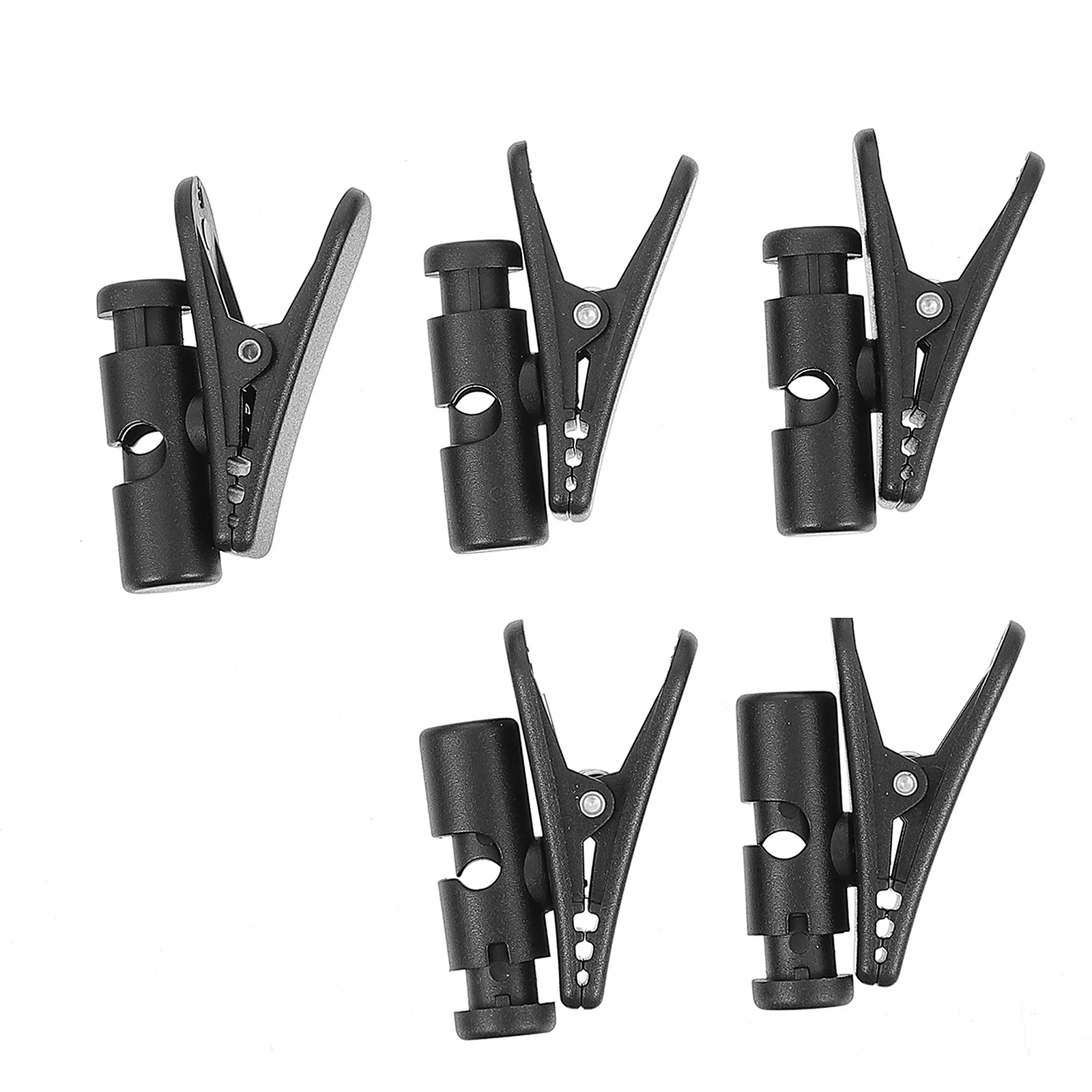 5Pcs Earphone Cord Clips Wear Resistant Headphones Cable Organizers Portable Headset Microphone Wire Fixing Clamps for Tidy