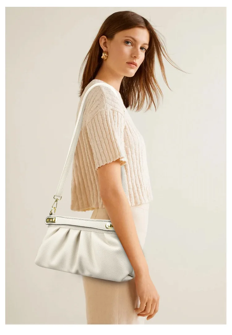 

‌2025 New Pleated Envelope Bag for Women - Fashion Niche Small Square Shoulder Bag - Celebrity Inspired Purse‌