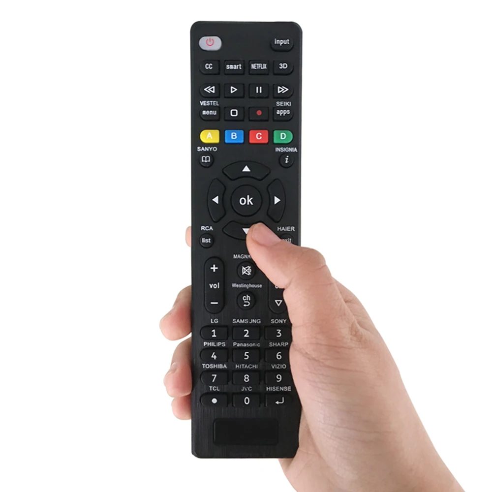 Haoxi RC-G008 Universal Remote Control 3D HDTV Smart TV Compatible with Samsung Sony Panasonic Sharp Toshiba TCL LCD LED view 6