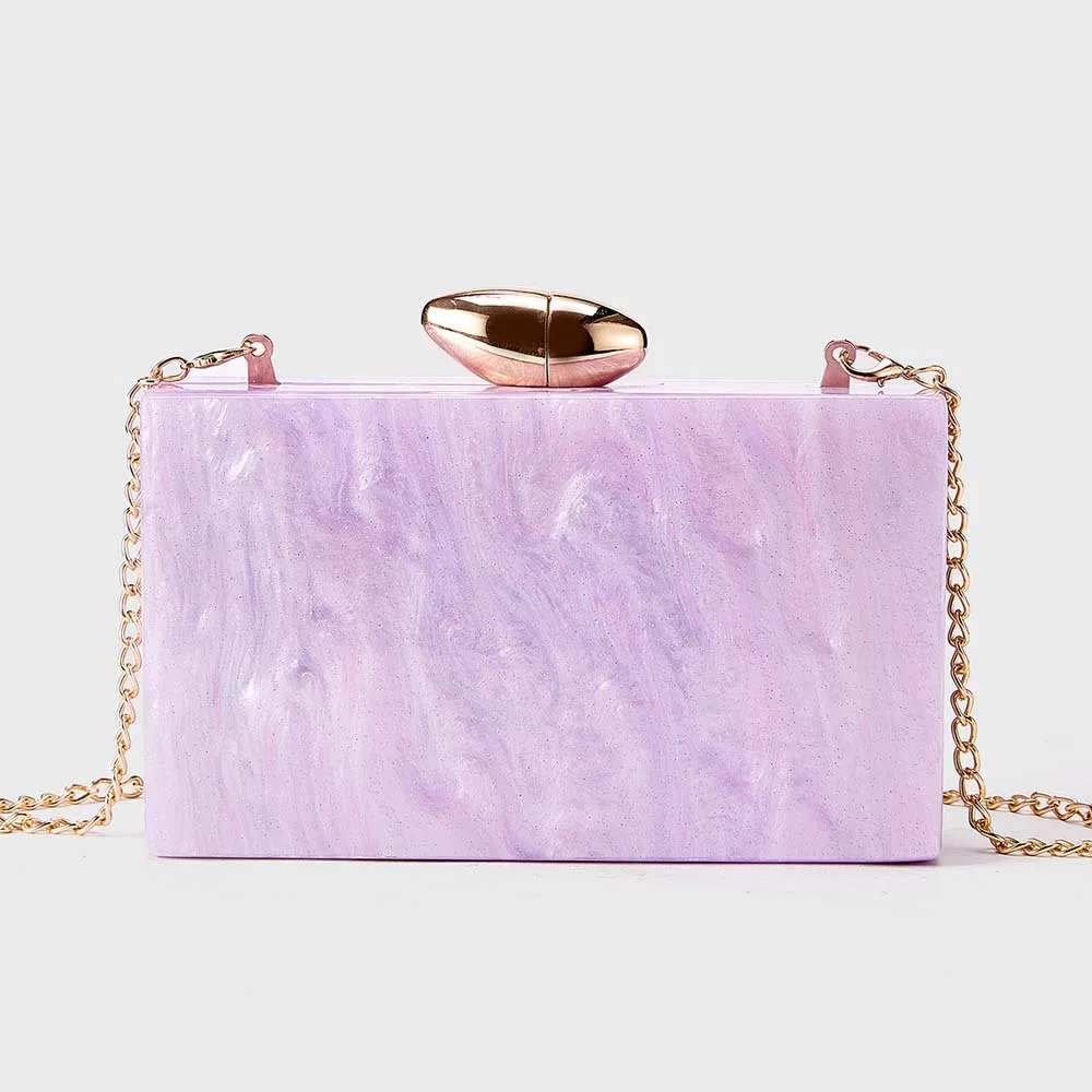 

2025 Новая европейская и американская сумка через плечо с диагональю и крестом, акриловая сумка «Звездное небо», модная сумка для свадебного банкета