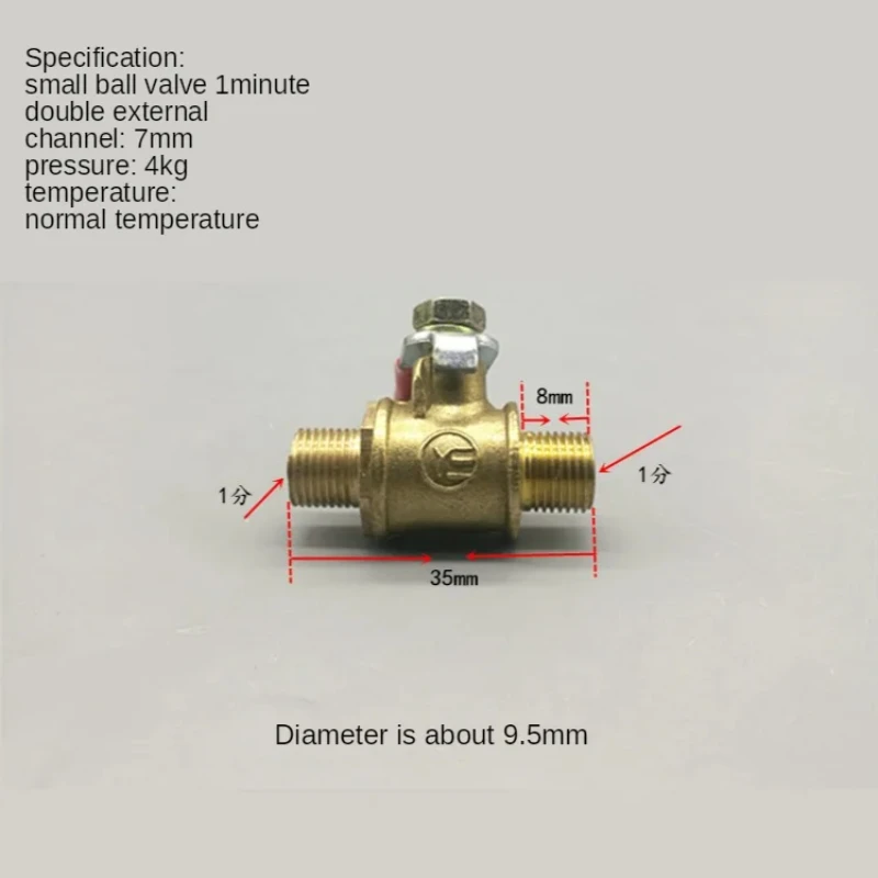 Brass Ball Valve 1/8\