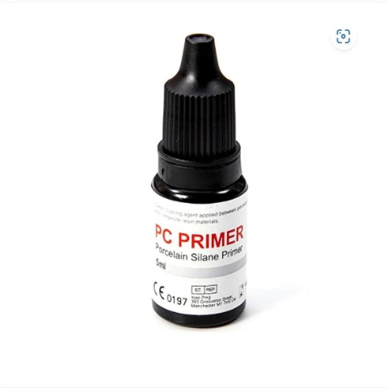 DENTEX Dental Composite Materials 5ml Dental PC PRIMER Porcelain Silane Primer For Sale