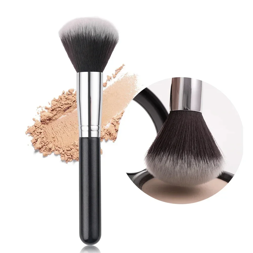 Puderpinsel, professionelle Make-up-Pinsel, schwarz, multifunktional, für Foundation, Rouge, Bildhauerei, Bronzer, Pinsel, Make-up-Werkzeuge