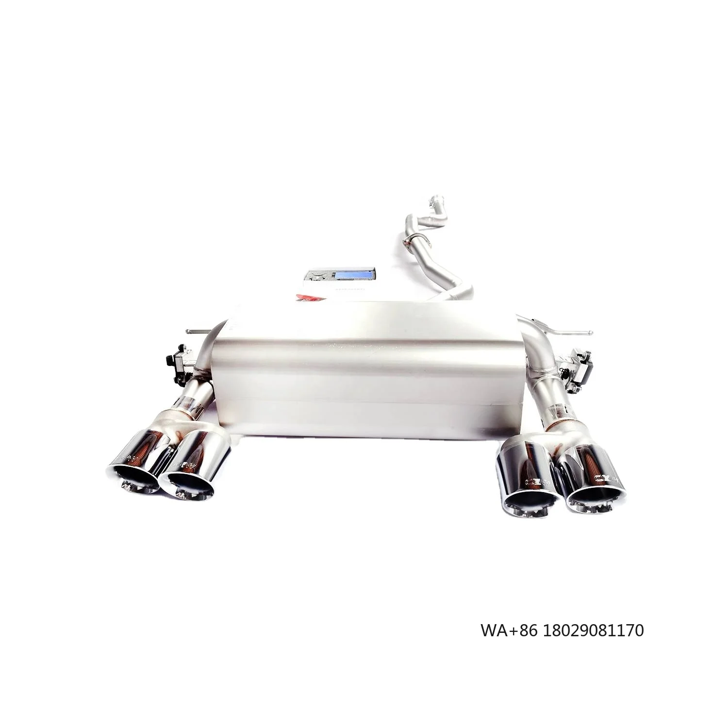 

Factory Price Top Quality Catback Exhaust Muffler with Valves and Quad Tips for 320 B48 2.0T