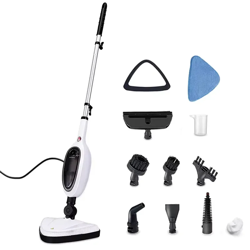 High Temperature Stick Smart Design Multi Function Steam Mop Floor Cleaner 11-in-1 Hand-held Home Steam Mop