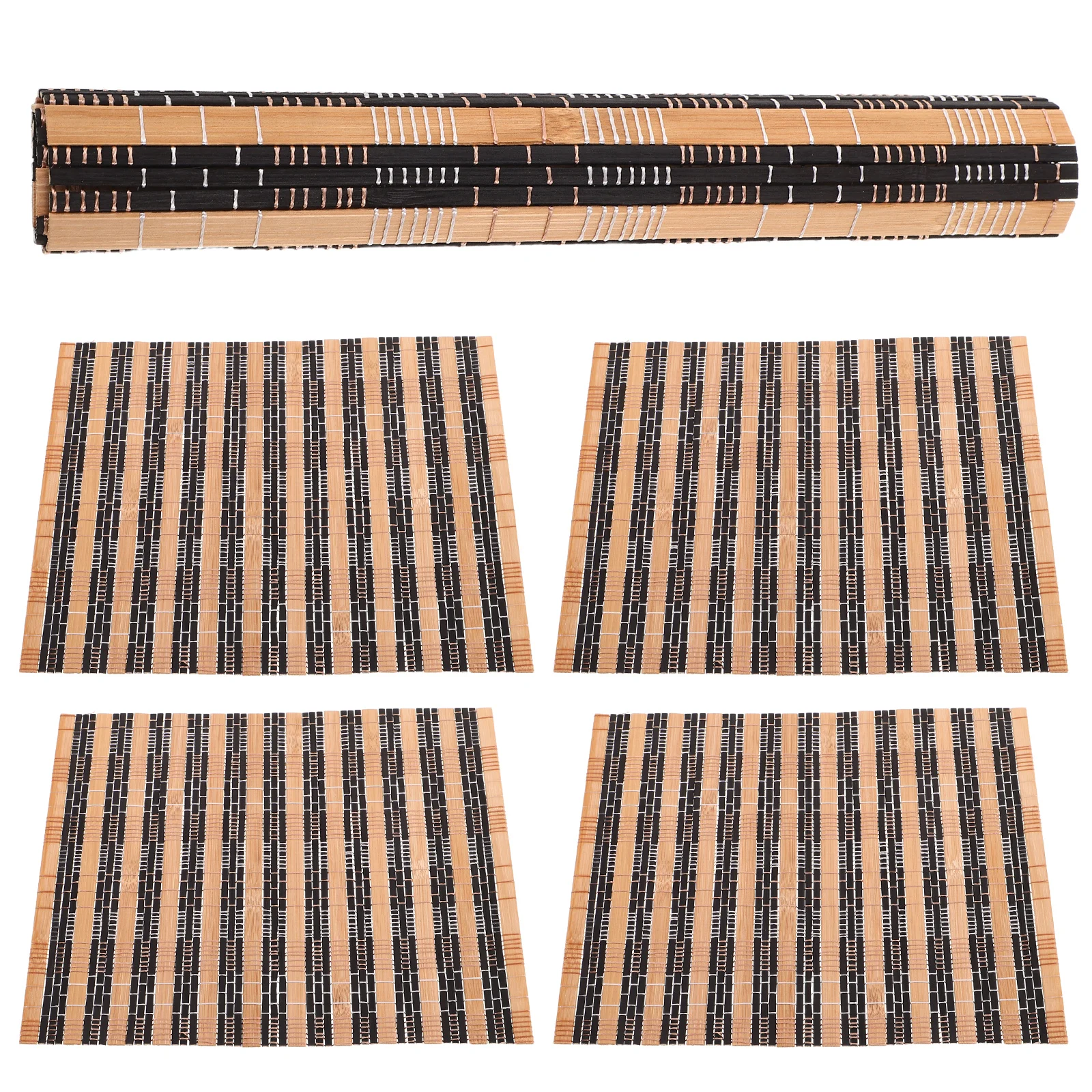 

5Pcs Bamboo Sauna Mat Heat Insulation Thick Waterproof Seat Cushion for Spa Bath House Shower Room Comfort Pad