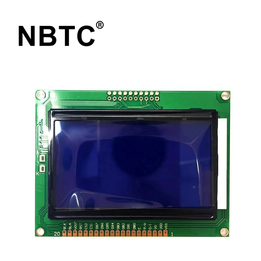 Exclusively for Test Fixtures! Upgrade 12864 12864A LCD LCD12864A WITH KS0108 Controller screen without font