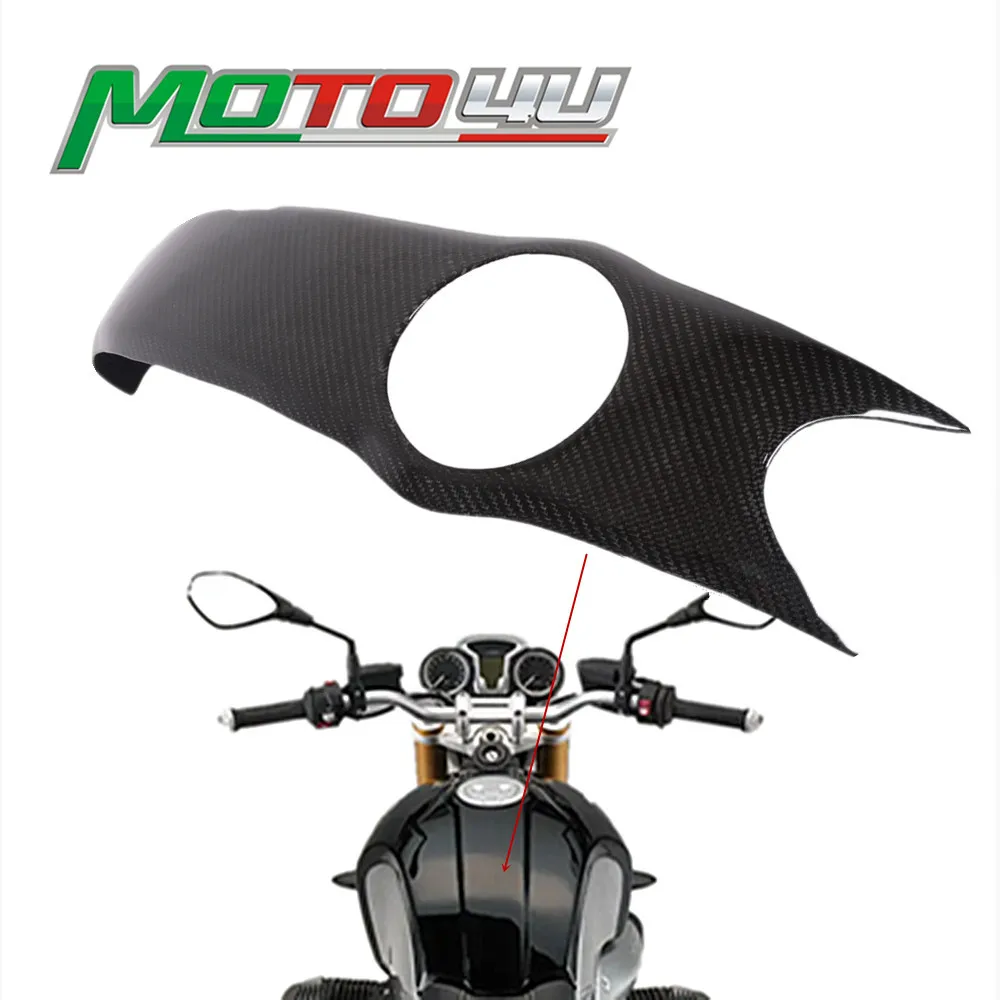 For BMW R NINE T R9T 2014 2015 2016 2017 2018 2019 Real Carbon Fiber Gas Tank Top Center Cover Fairing Cowling Middle Protection