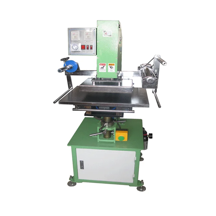 Automatic New Condition Leather Film Hot Stamping Machine Includes Label for Hot Gilding Embossing Foil Heat Card Printer
