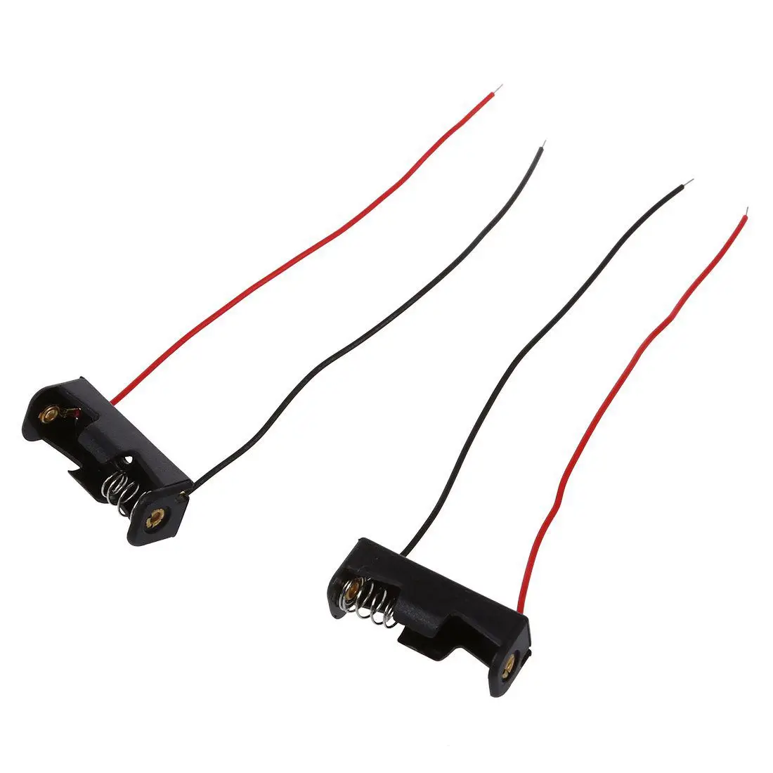 5 stücke 4.3 "Kabel führt schwarzen Batteriesp eicher Steckplatz halter 1x12v 23a/27a