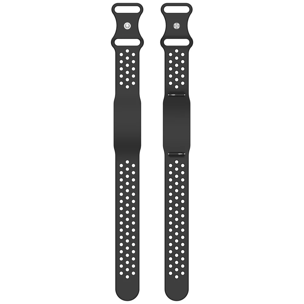 BEHUA Silikonarmband für Garmin CIRQA Smart Band mit Schnalle, atmungsaktives Sportarmband, Armband Garmin CIRQA SmartBand – Detail 5