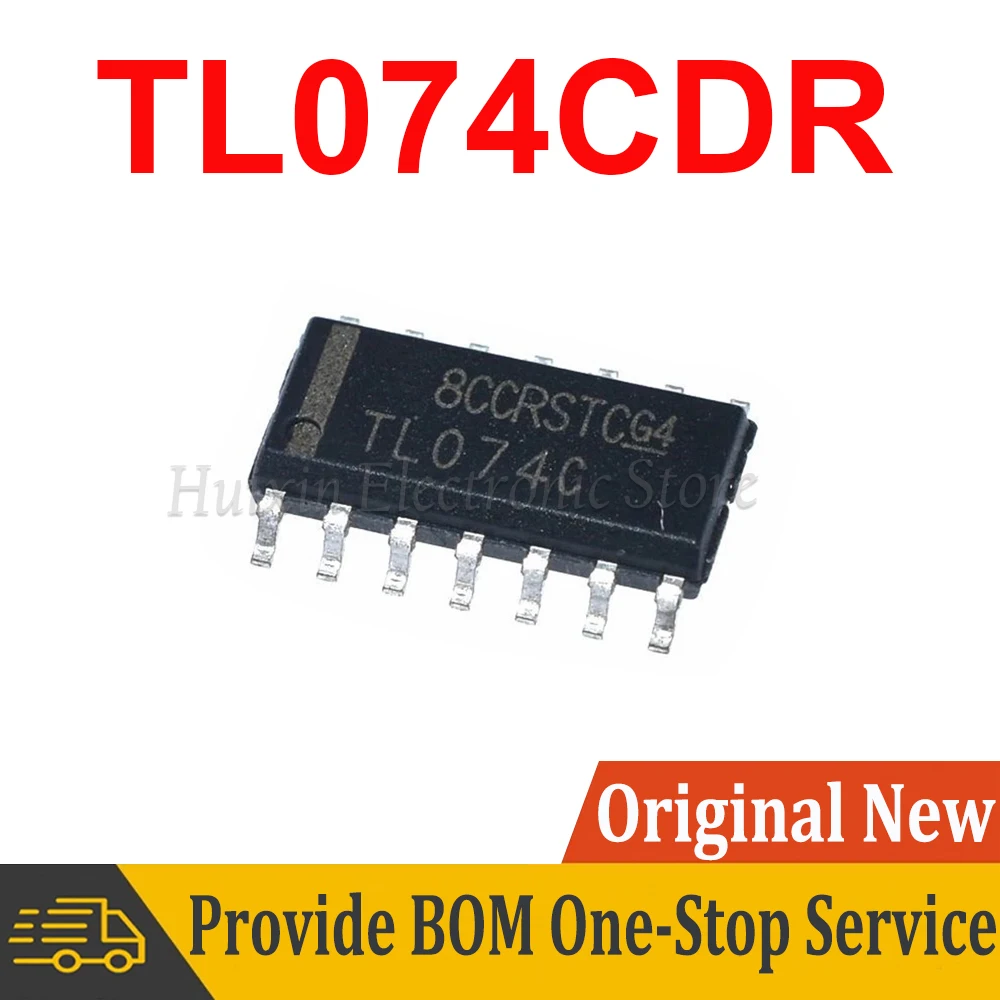 5pcs TL074CDT TL074CDR TL074C TL074CD SOP-14 SOP SMD New and Original IC Chipset