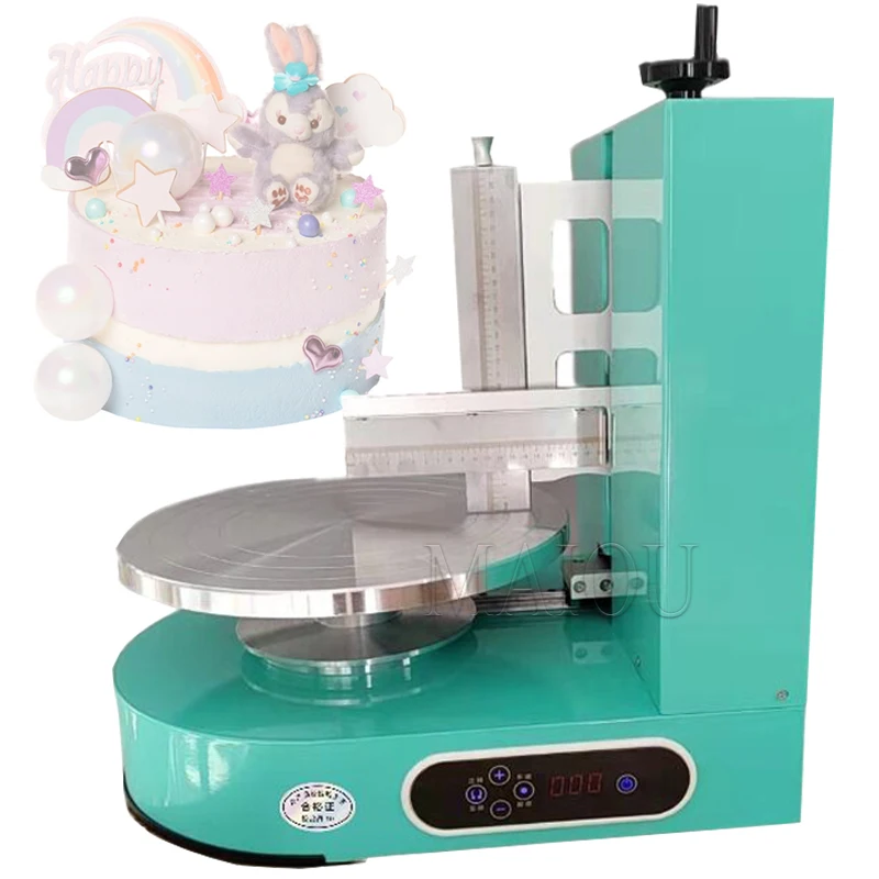 

Round Cake Cream Spreading Coating Filling Machine Cake Bread Cream Decoration Spreader Smoothing Machine