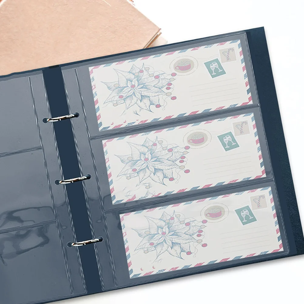 

20pcs Banknote Album Lightweight Portable Pvc Money Storage Holder Transparent Bill Protector For Currency Collection Waterproof