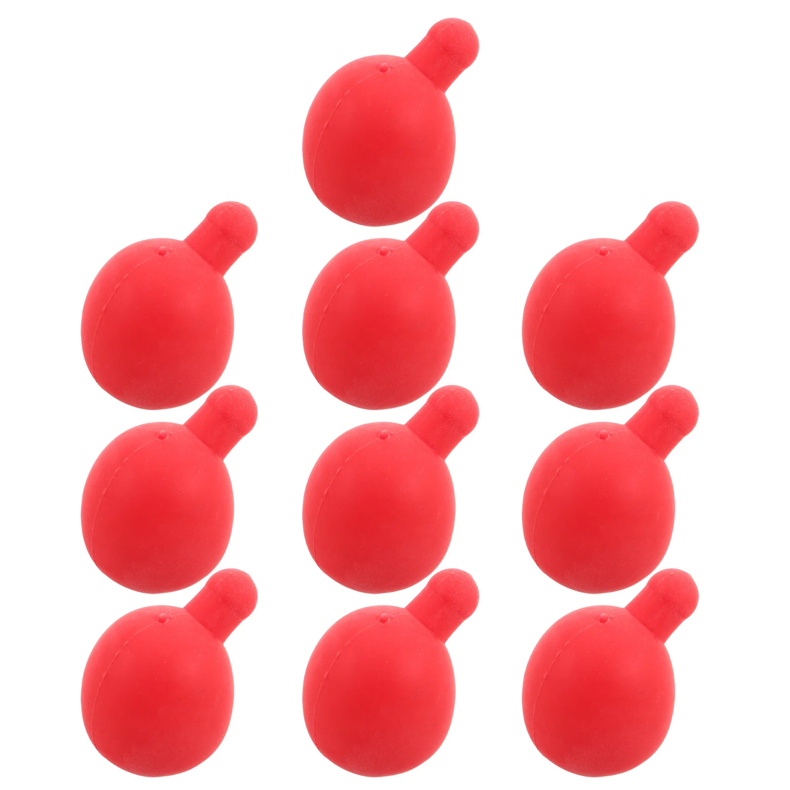 10Pcs Bubble Insert White Silicone Core Refill for DIY Creative Bubble Props Accessories Replacement Parts