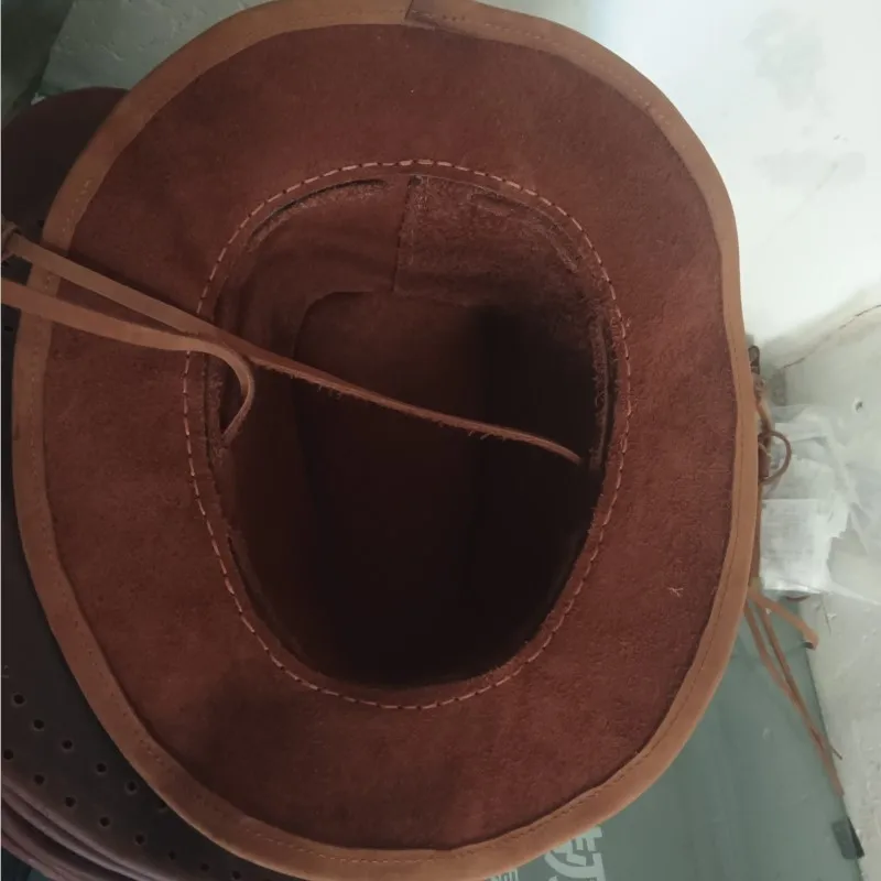 New fashionable leather hats outdoor and for men