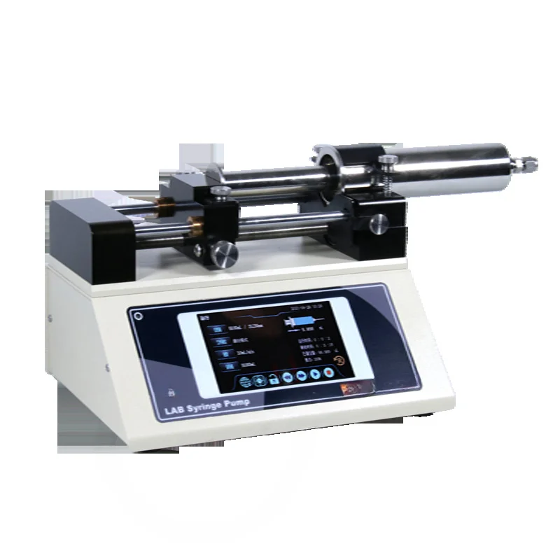 High pressure touch screen syringe pump Large thrust High precision Suitable for viscous high pressure fluids