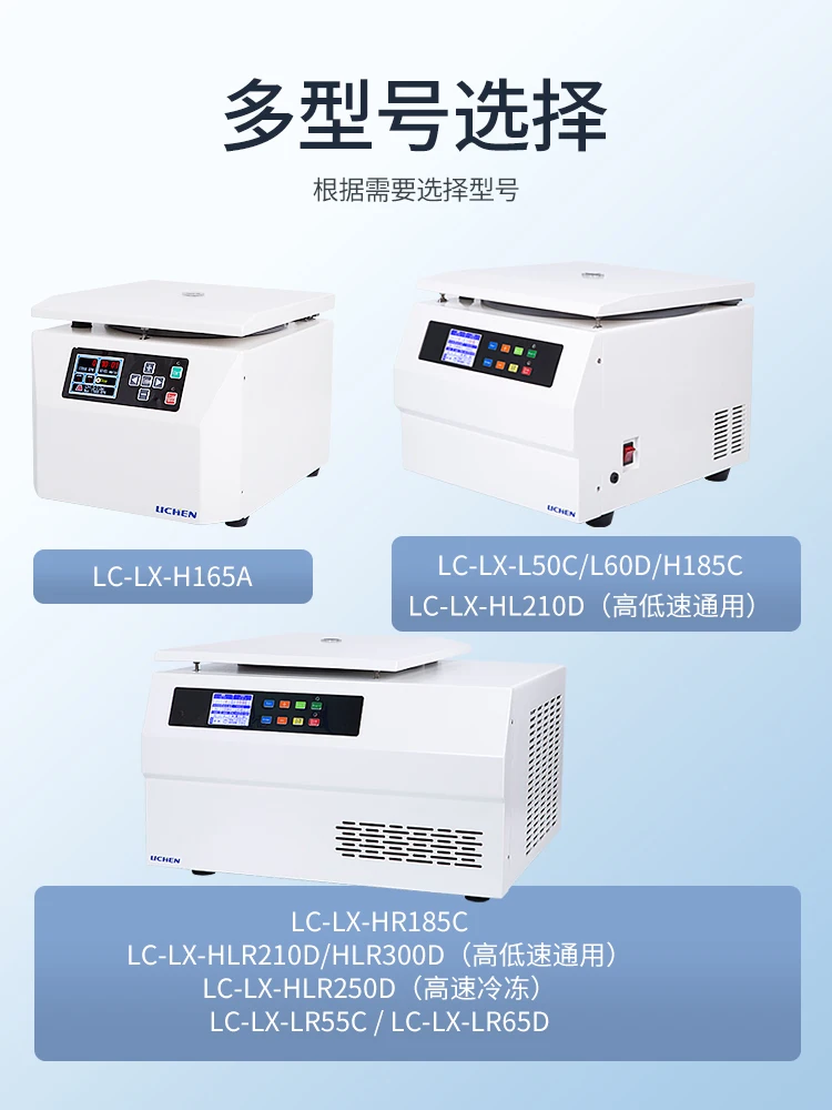 Desktop centrifuge, laboratory, high-speed refrigerated serum separator, industrial low temperature, low speed, large capacity