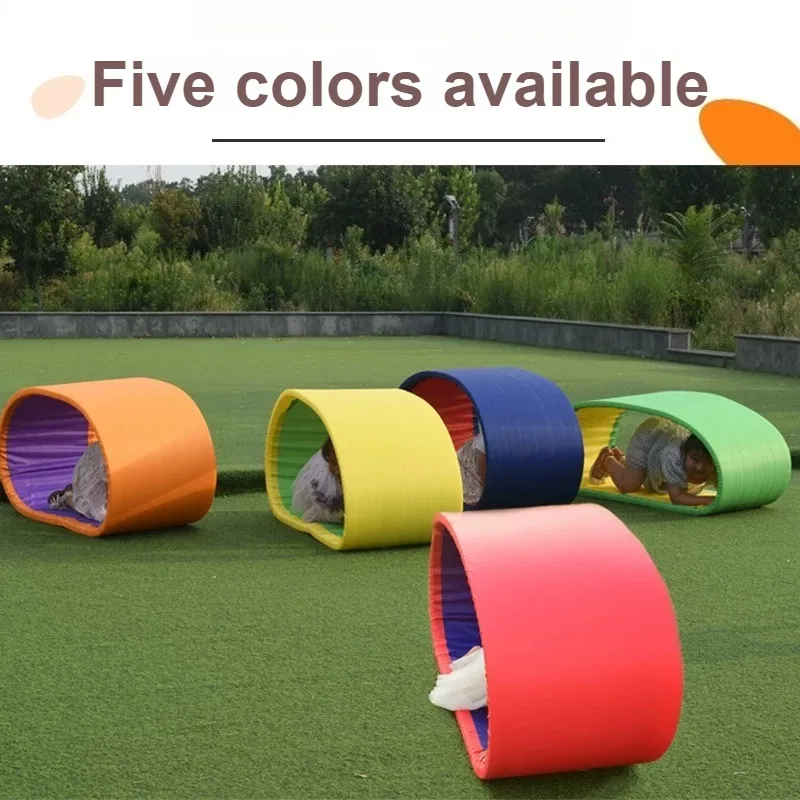Kids Outdoor Toys Sensory Integration Training Equipment Foldable Crawl Tunnel Sports Game Toy Kids Physical Activity Play Toy