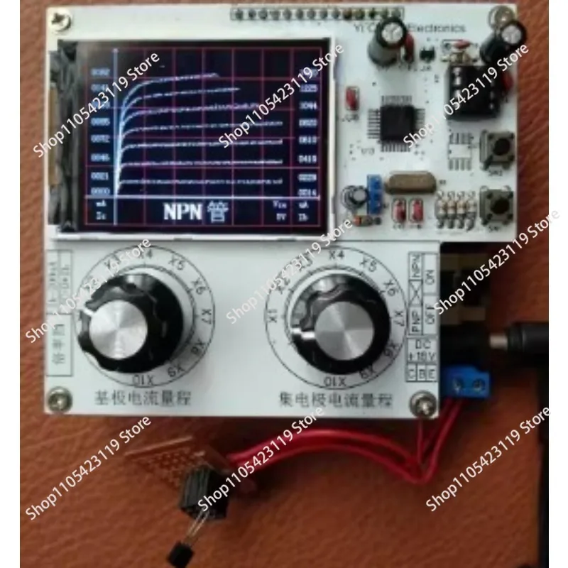 For Transistor Illustrator/Characteristic Curve Tester