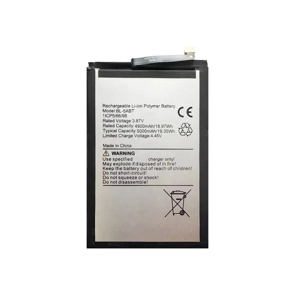 5000Mah High-Capacity For Tecno BL-5ABT Mobile Phone Battery