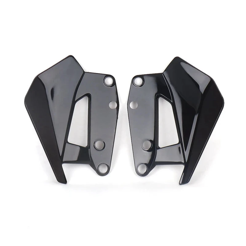 Motorcycle Parts Front Wind Deflectors Side Spoiler Windshield Windscreen For BMW R1300GS R1300 GS 2024 Parts (Black)