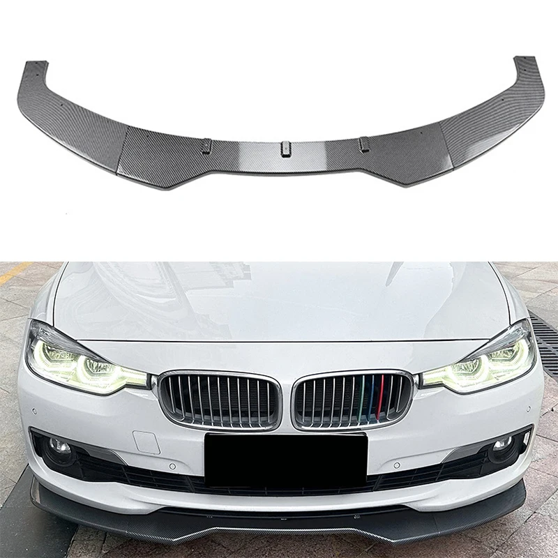 

Front Bumper Lip Spoiler For BMW 3 Series F30 F31 2013-2019 Front Bumper Protector Lower Blade Splitter Car Styling