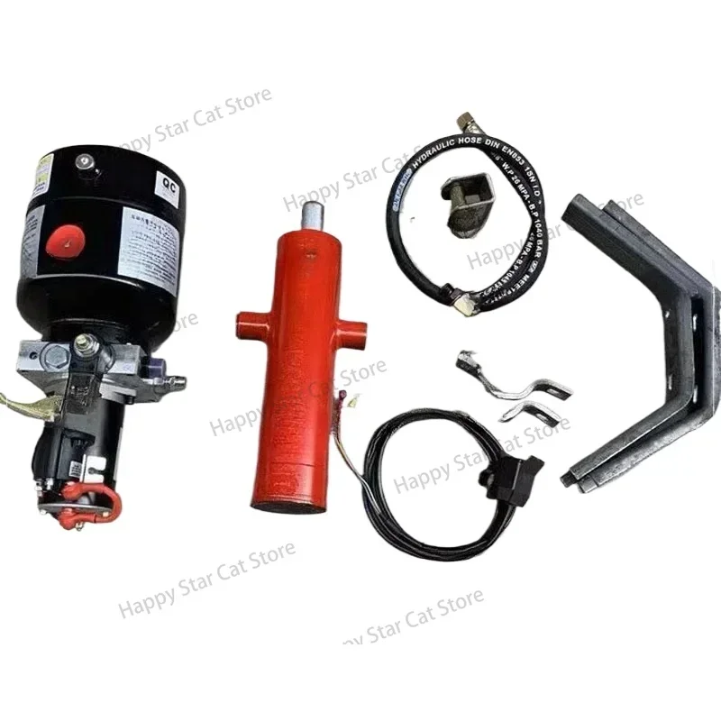 Hydraulic Dump Kit Electronically Controlled Lift 12V/24V/48V/60V/72V Dump Hydraulic Modification Parts