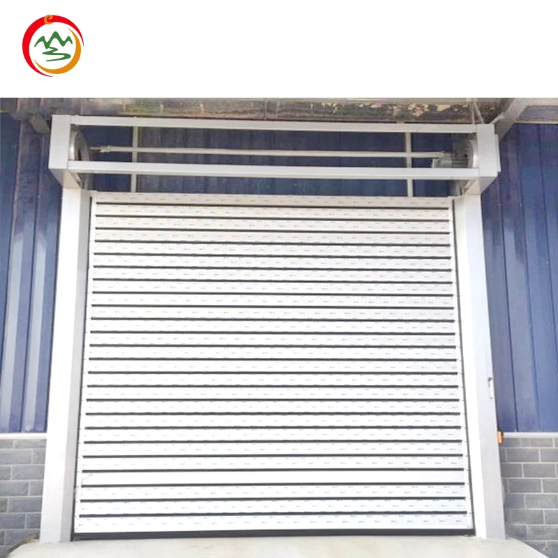 

Sprial High Speed Door Insulated Roll Up Door Rolling Steel Commercial Doors For Buildings