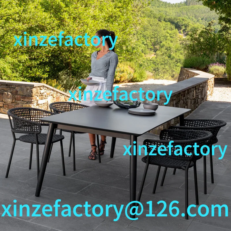 

Customizable Outdoor Nordic Villa Yangteng Tables and Chairs