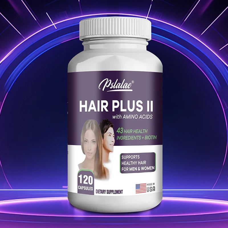 

Hair Plus II with Amino Acids - Anti-hair Loss and Moisturizing, Repairing Dyed and Permed Hair, Split Ends and Damaged Hair