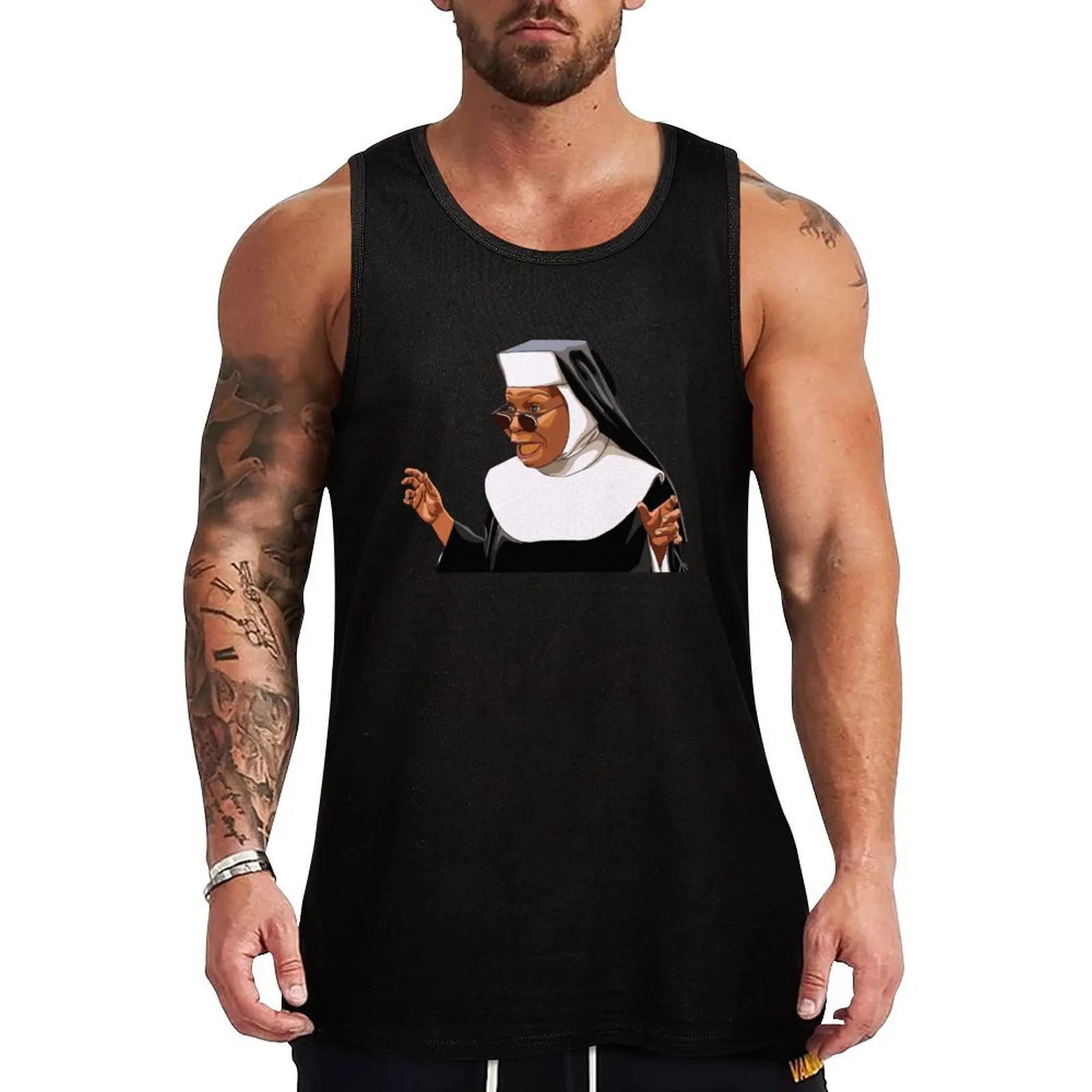 

Whoopee Sister Tank Top tops Men's summer t-shirt gym clothes men