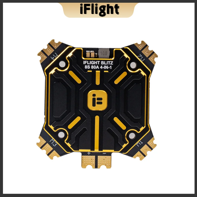 IFlight BLITZ E80 Pro 4-IN-1 ESC (G2) mit 35 x 35 mm Befestigungslöchern für RC FPV Racing Drone