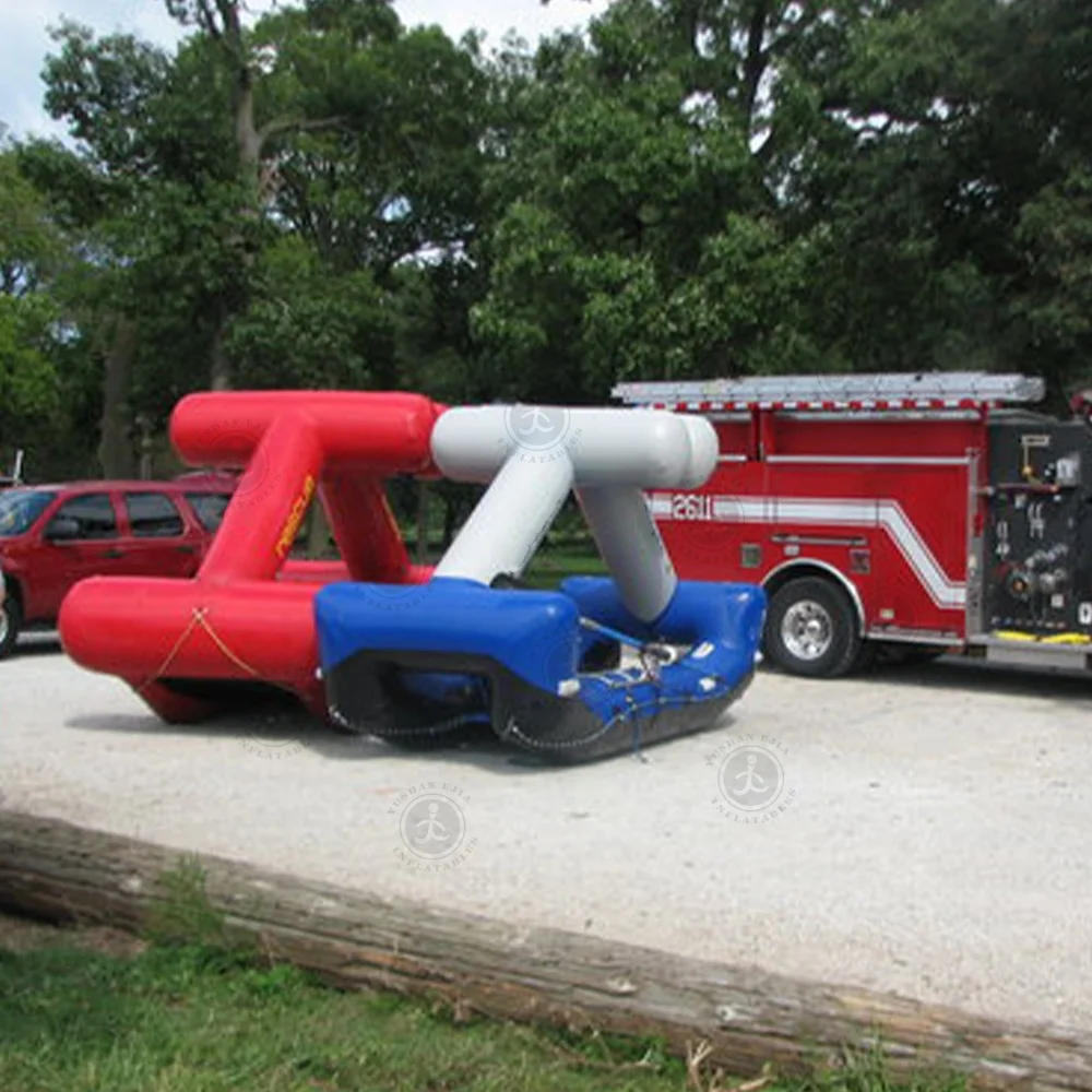 قارب إنقاذ قابل للنفخ ذاتيًا من Whitewater Raft Surf Rescue Boat قوارب قابلة للنفخ لإنقاذ الفيضانات #6