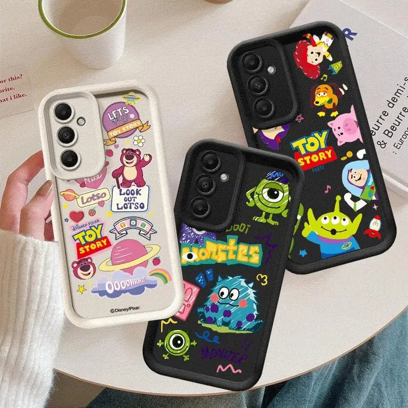 Custodia per telefono Disney Toy Story per Galaxy A15 A72 A52 4G 5G A25 A35 A55 A51 A73 A52s A53 A54 5G A71 4G