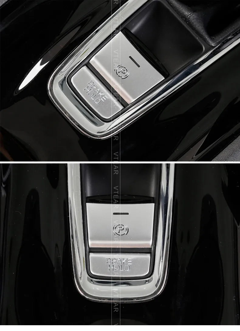 Vtear Auto Zentrale Steuerung Taste Trim Für Honda HRV HR-V 2015-2021 Parkplatz Bremse Schalter Abdeckung Innen Pailletten Aufkleber zubehör – Detail 9