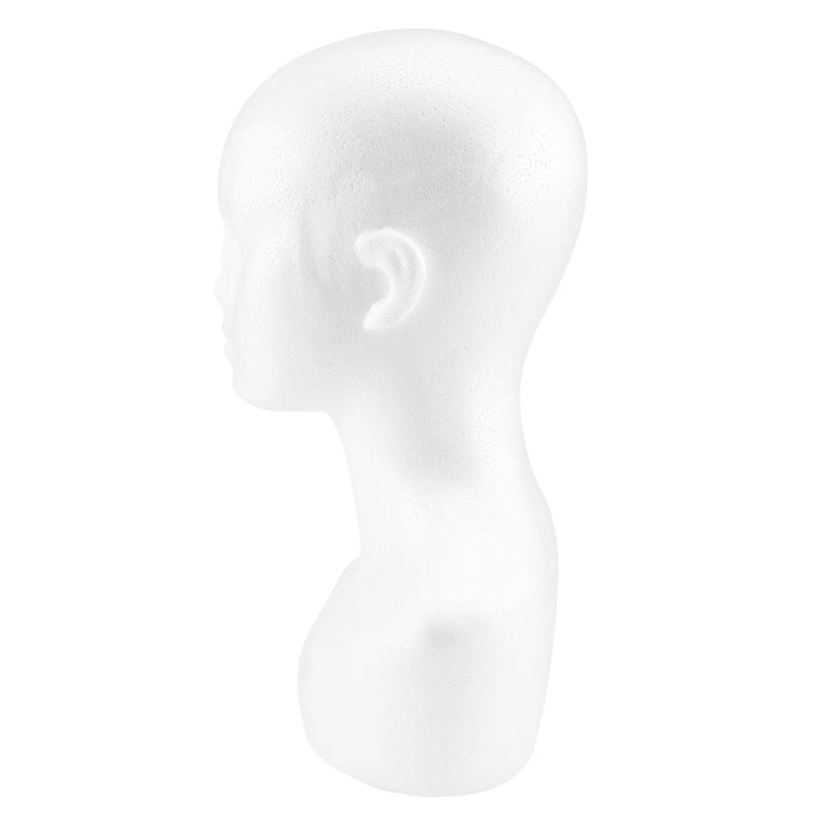 DUNIWigs-Mannequin en Mousse pour Homme, Modèle de Support pour Chapeau, Écharpe