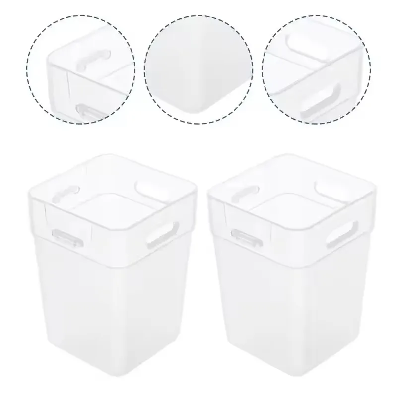1-4Pcs Refrigerator Fruit Storage Container High Grade PP Transparent Fridge Organizer Large Capacity Vegetable