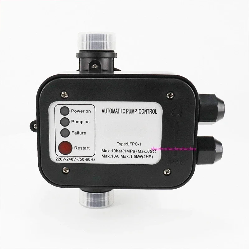 AC 220V/240V 10 Bar 10A Automatic Water Pump Controller Pressure Switch Waterproof Power Pumps Accessories LFPC-1